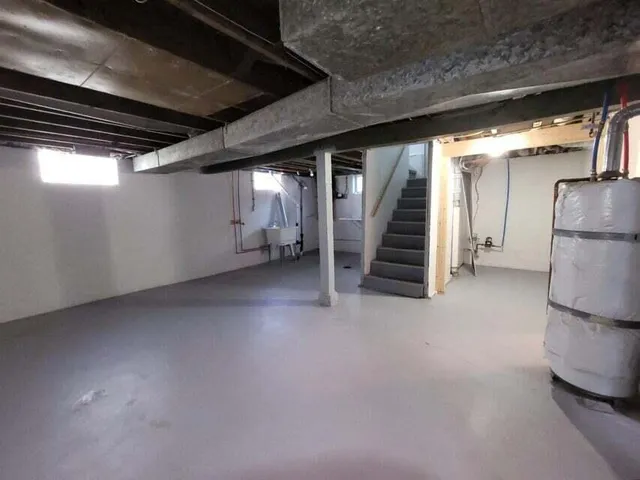 a view of a storage & utility room