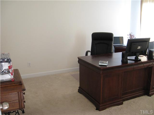 1008 Clark Ridge Court Raleigh, NC 27613 - Photo 12 of 15 Currently also used as an office this bedroom also has a large walk-in closet. Bedroom