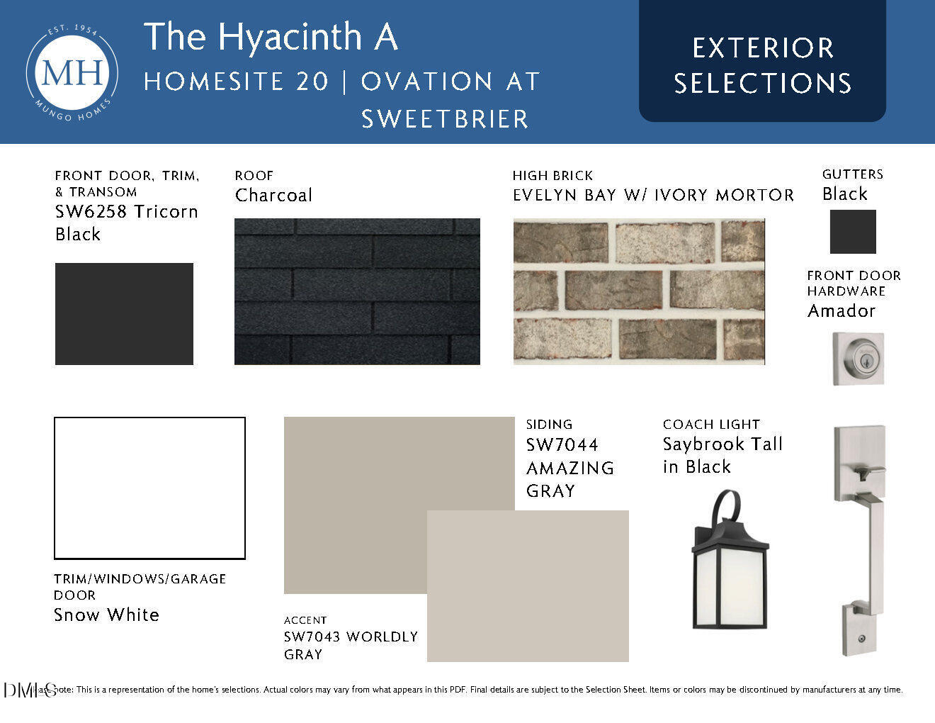 Exterior Selections