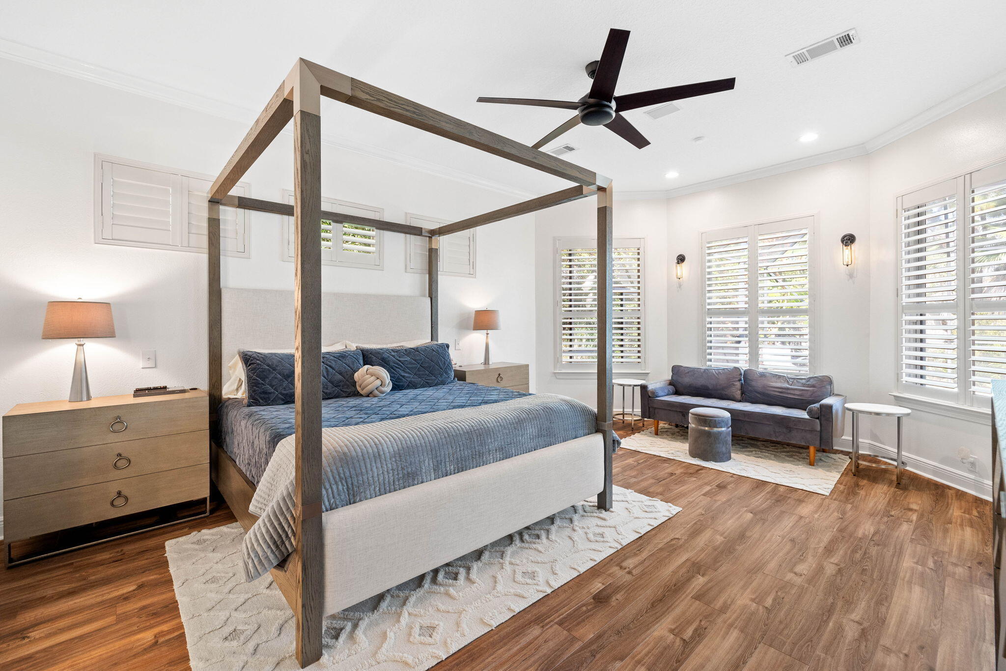 201 Mattie's Way Destin, FL 32541 - Photo 19 of 61 a living room with furniture and a large window