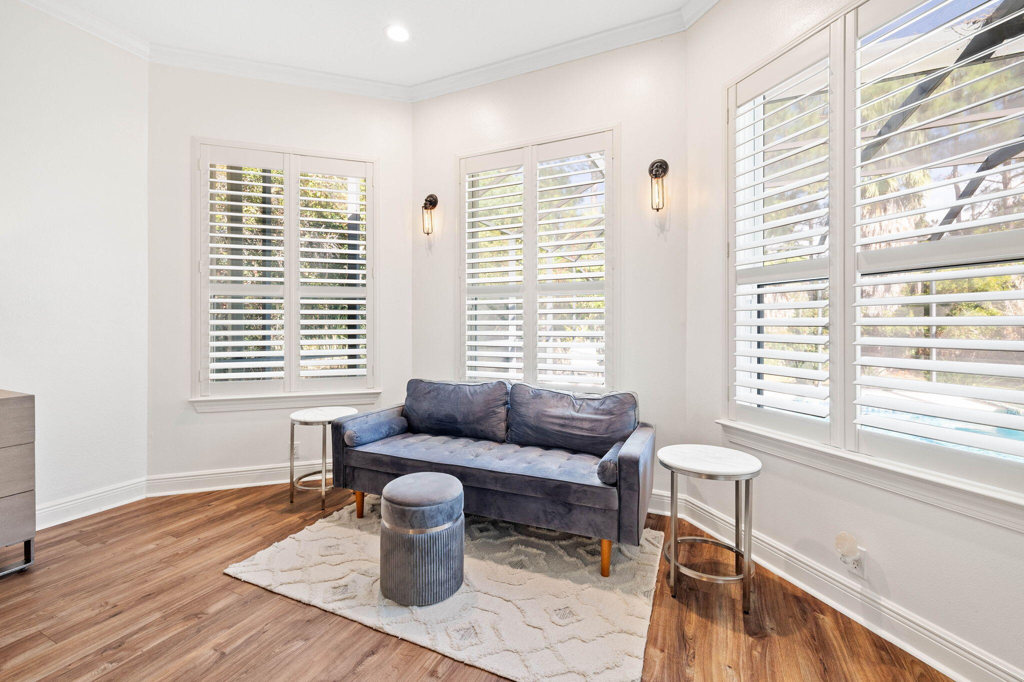 201 Mattie's Way Destin, FL 32541 - Photo 21 of 61 a living room with furniture and a window