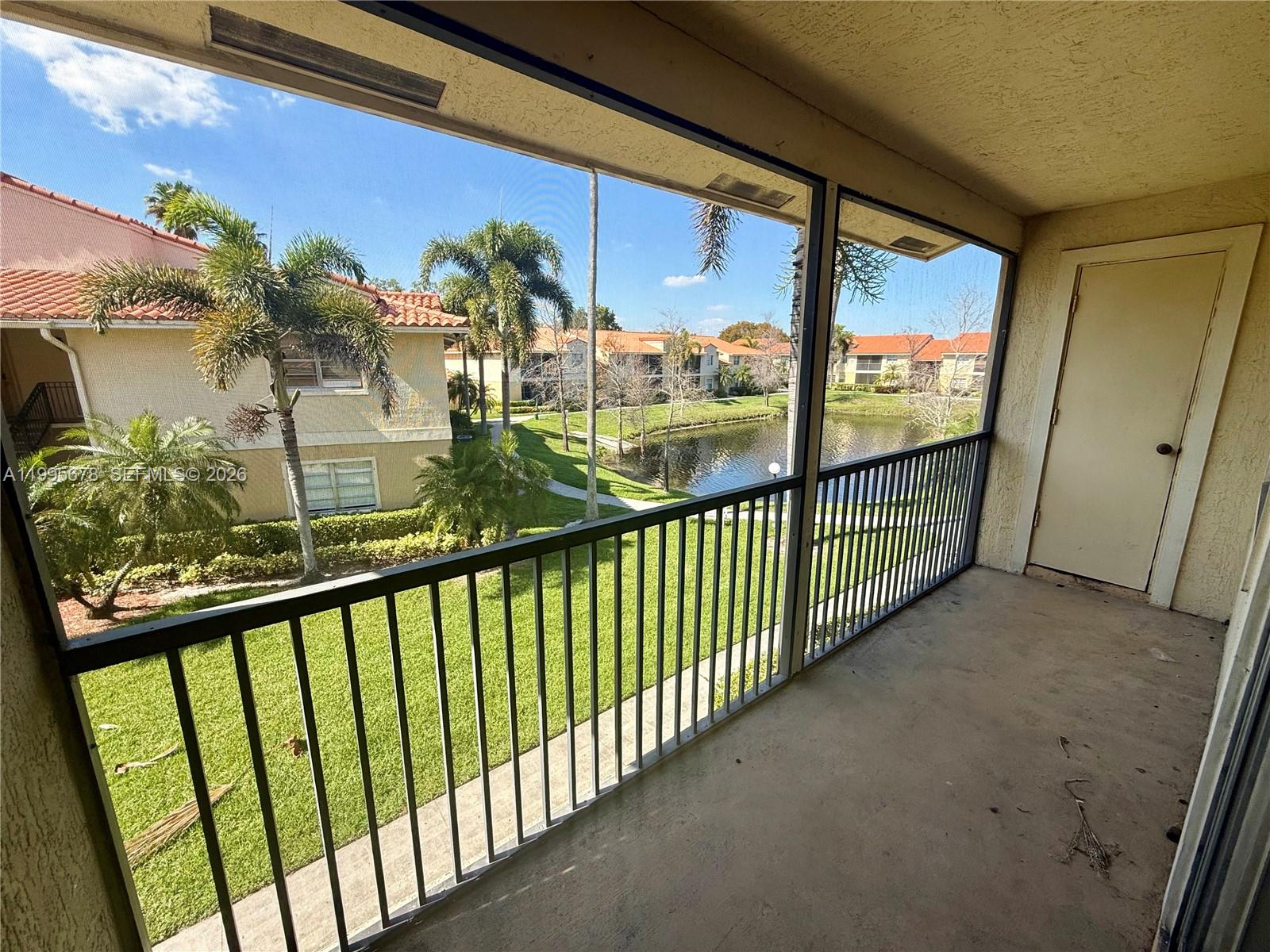 1253 Southwest 46th Avenue, Unit 1608 Pompano Beach, FL 33069 - Photo 11 of 14 a view of a porch
