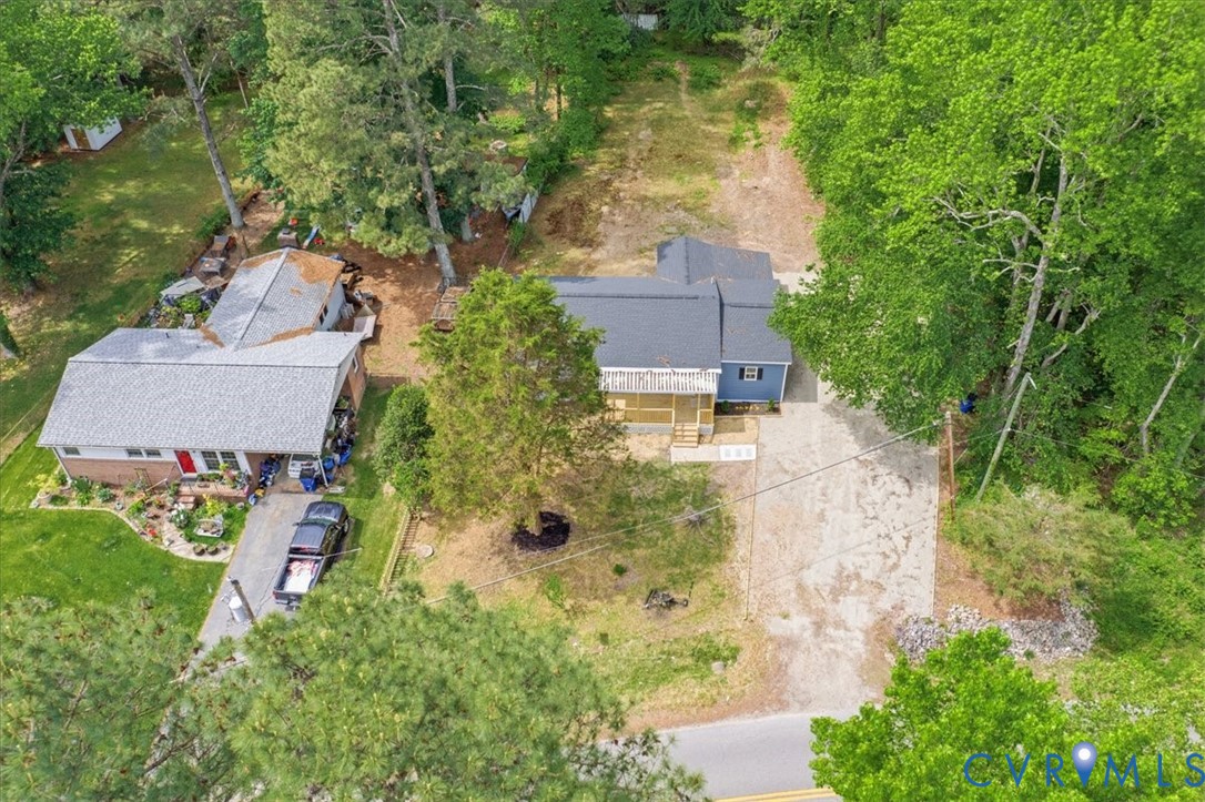 5306 Sterling Road Petersburg, VA 23803 - Photo 30 of 39 an aerial view of a house with a yard