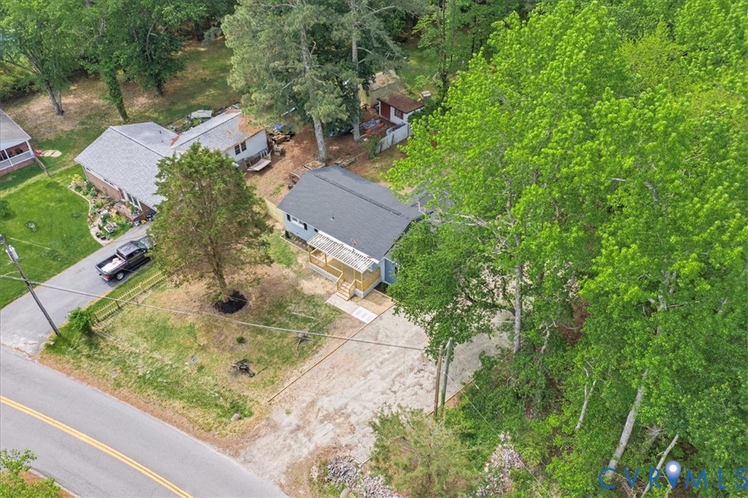 5306 Sterling Road Petersburg, VA 23803 - Photo 31 of 39 an aerial view of a house with a yard