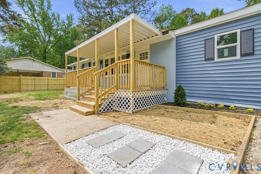 5306 Sterling Road Petersburg, VA 23803 - Photo 37 of 39 a view of a house with a backyard