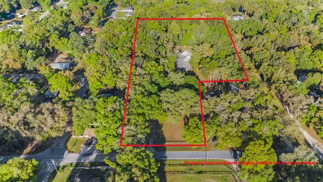 a view of a lake with a house