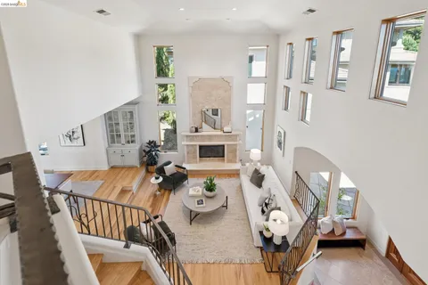 a view of balcony with couch