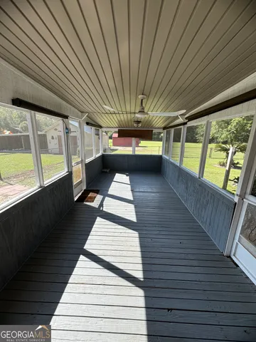 a view of a house with a garage