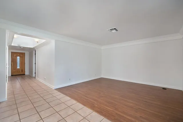 a view of an empty room with window