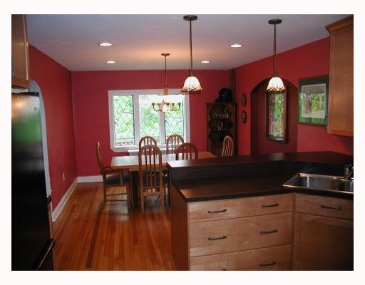 3012 Marshall Road Observatory Hill, PA 15214 - Photo 3 of 11 Kitchen. The recently updated kitchen features Maple cabinets, Bosch dishwasher, hardwood floors, recessed lights, upgraded fixtures.