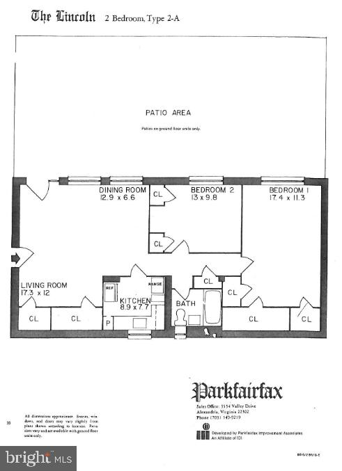 3300 Gunston Road Alexandria, VA 22302 - Photo 36 of 36 Floor plan