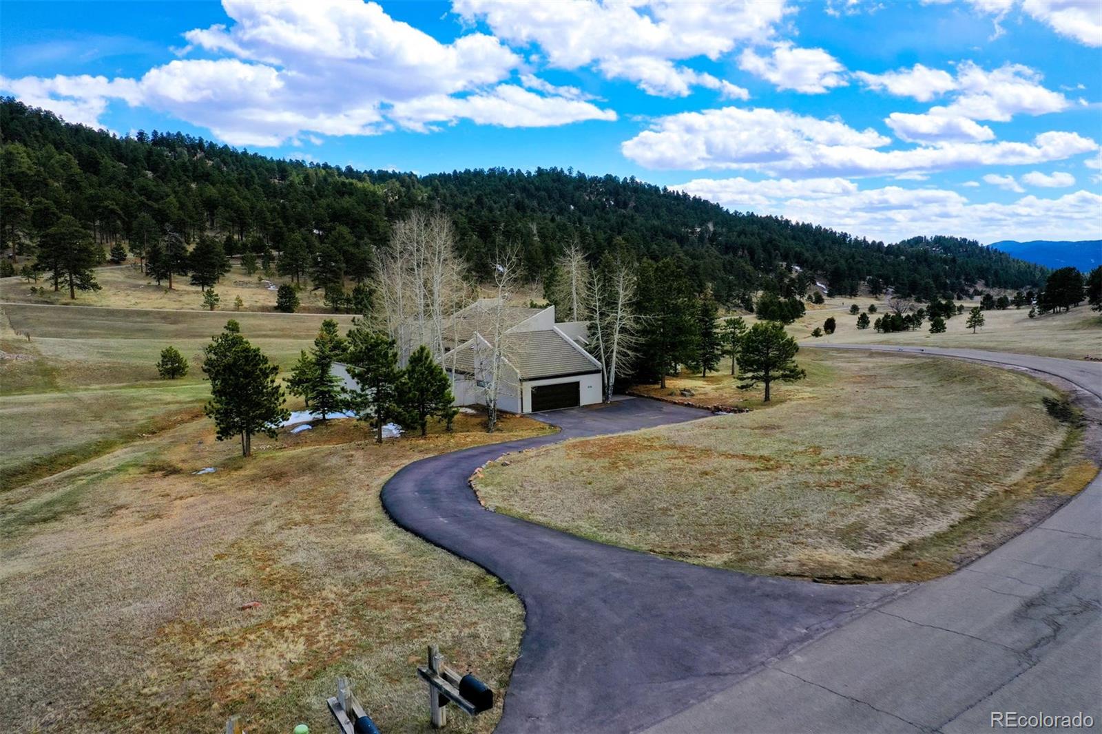574 Spring Ranch Drive Golden, CO 80401 - Photo 36 of 40 a view of a swimming pool with an outdoor seating