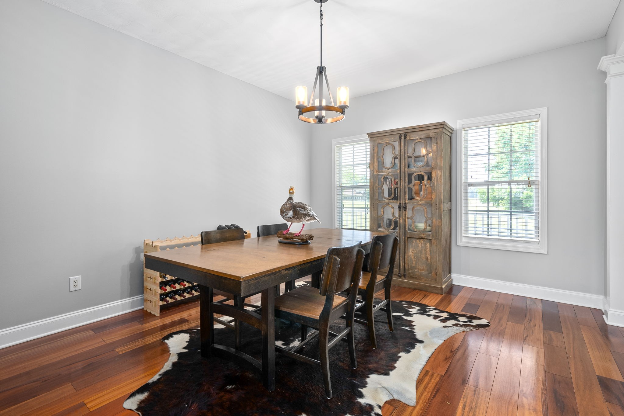 4555 Pineywoods Road Adams, TN 37010 - Photo 18 of 55 a view of a dining room with furniture window and wooden floor