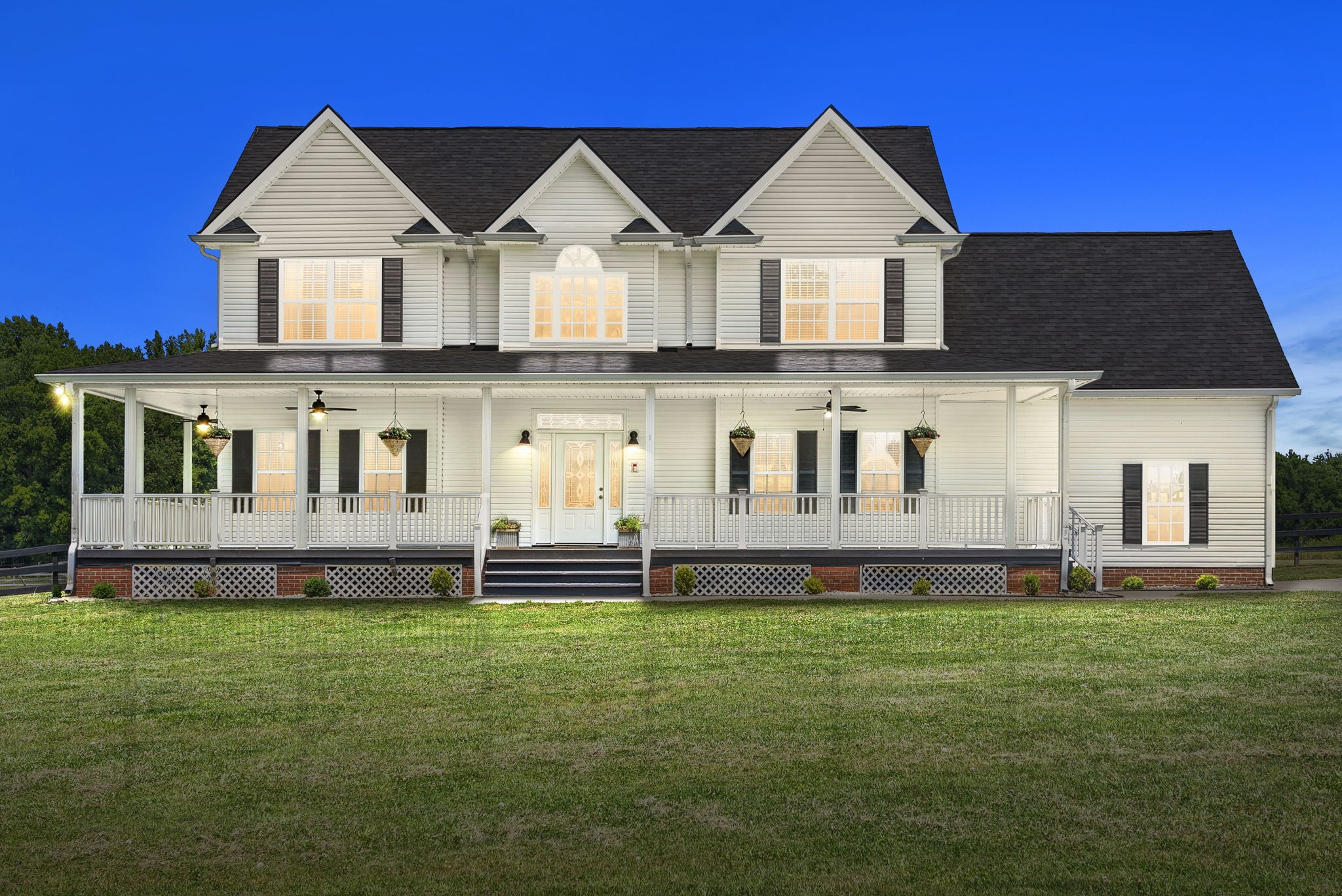 4555 Pineywoods Road Adams, TN 37010 - Photo 2 of 55 a front view of a house with a yard