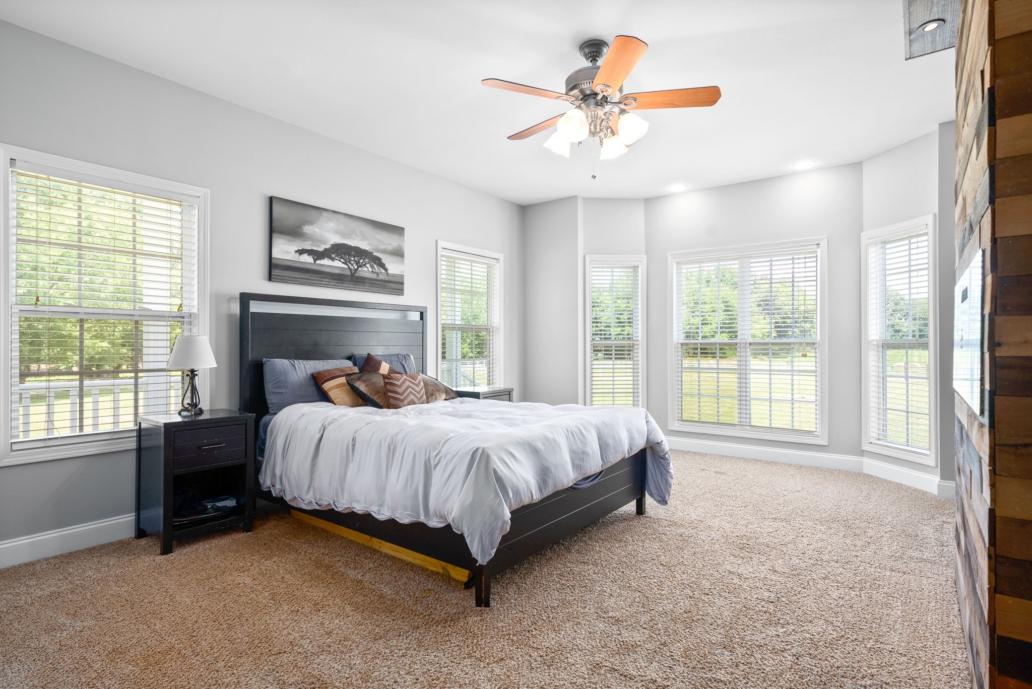 4555 Pineywoods Road Adams, TN 37010 - Photo 21 of 55 a spacious bedroom with a bed and a large window