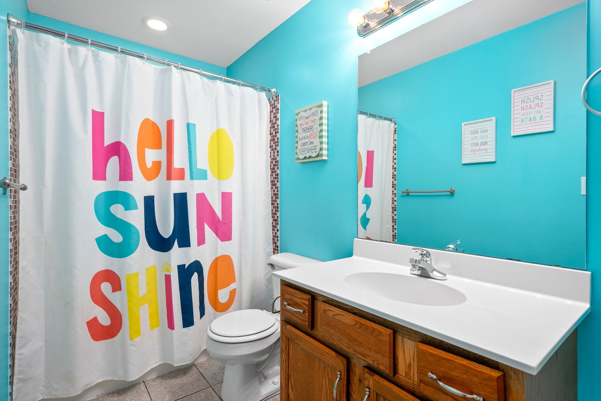 4555 Pineywoods Road Adams, TN 37010 - Photo 28 of 55 a bathroom with a sink mirror vanity and toilet