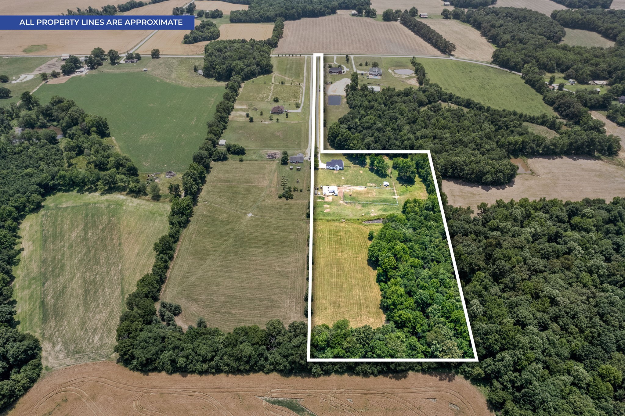4555 Pineywoods Road Adams, TN 37010 - Photo 52 of 55 an aerial view of a house