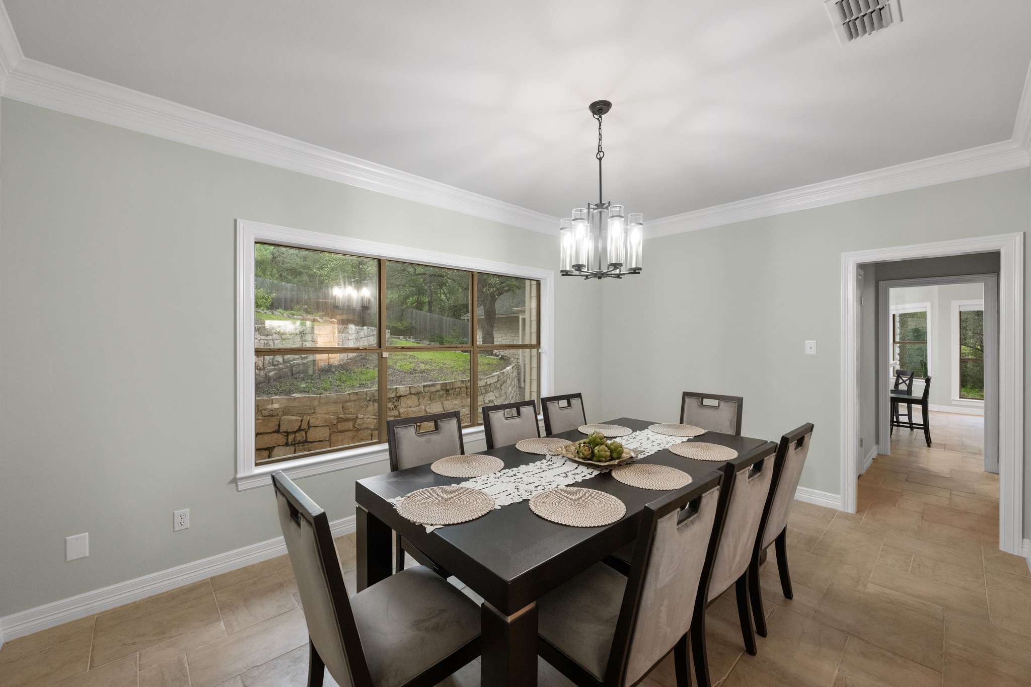6004 Mt Bonnell Road Austin, TX 78731 - Photo 9 of 24 a view of a dining room with furniture window and outside view