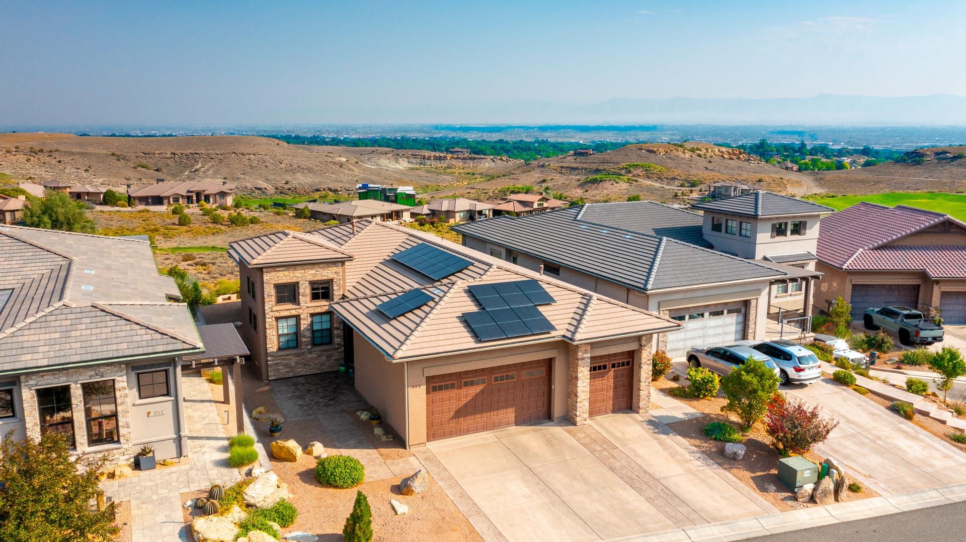 355 West Ridges Boulevard Grand Junction, CO 81507 - Photo 30 of 42 an aerial view of residential houses with outdoor space