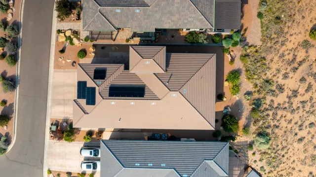 a picture of houses with outdoor space