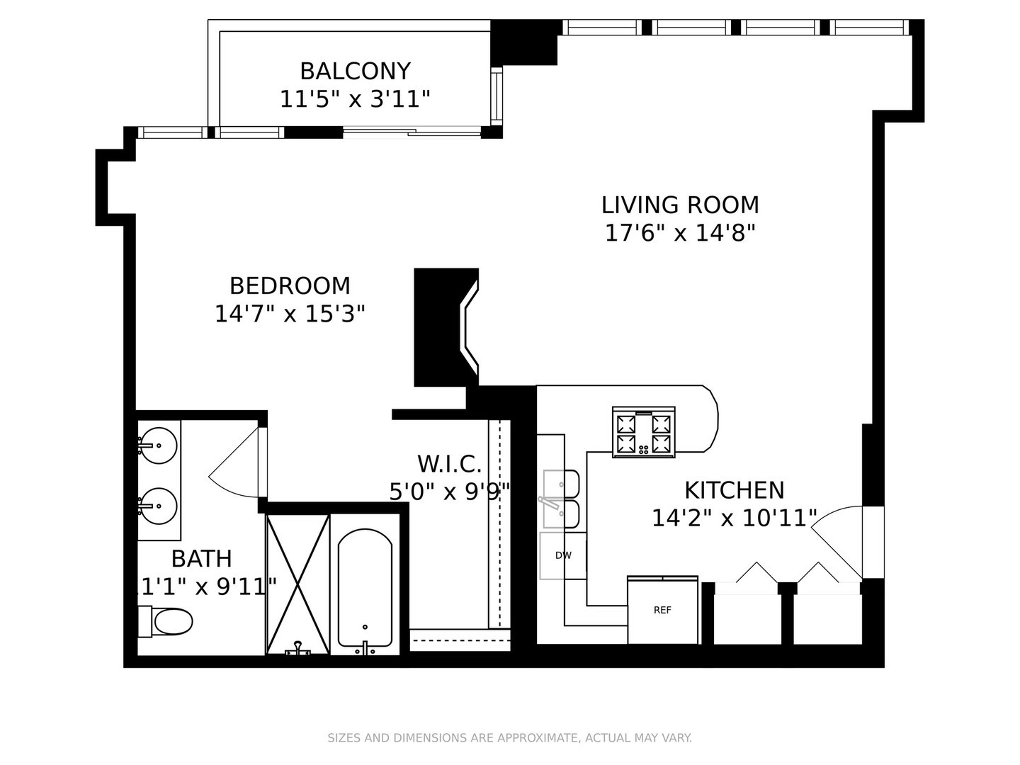 701 South Wells Street, Unit 1506 Chicago, IL 60607 - Photo 21 of 21 a picture of a park