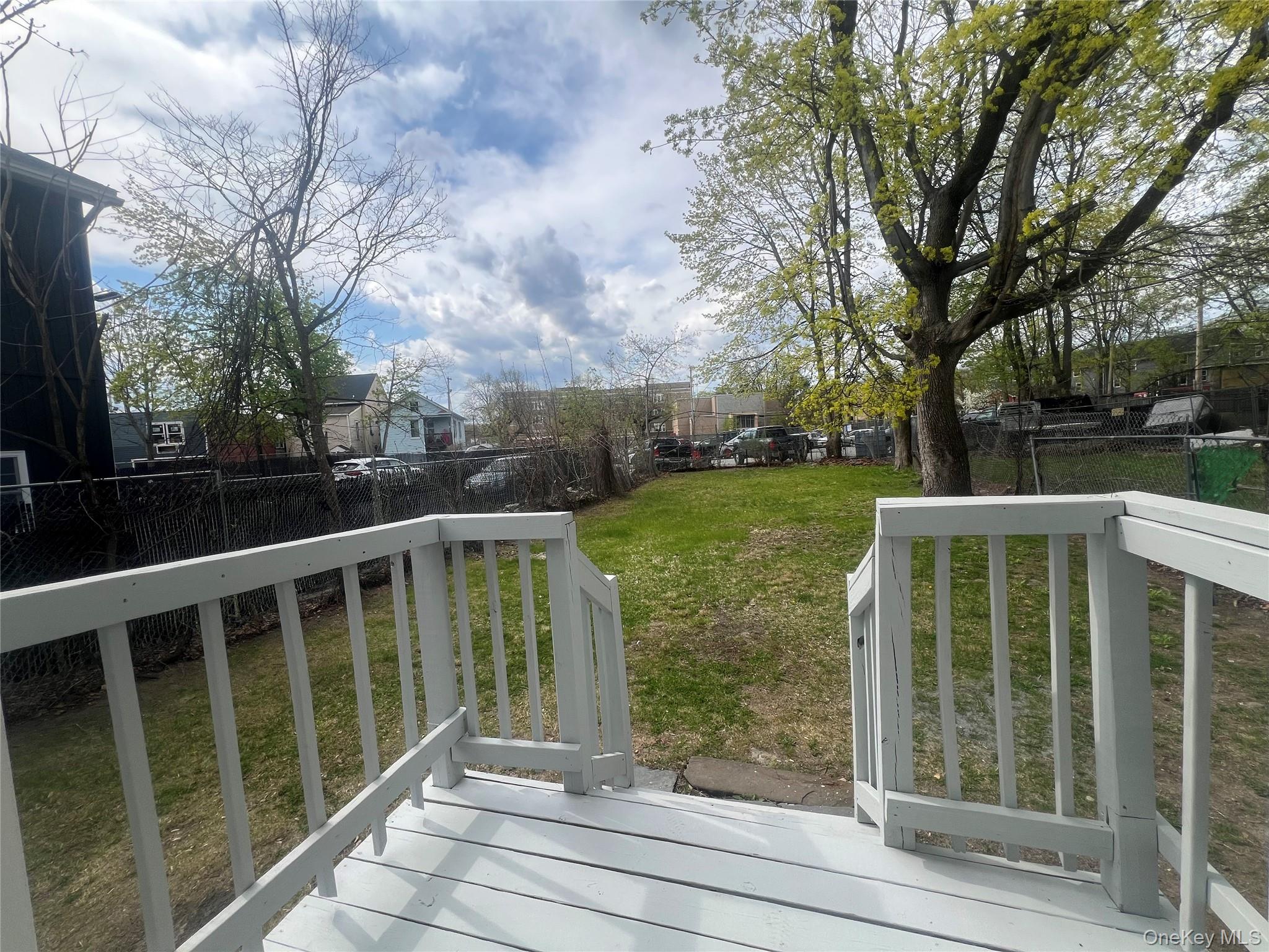 34 Smith Street Poughkeepsie, NY 12601 - Photo 41 of 46 a view of a balcony with yard