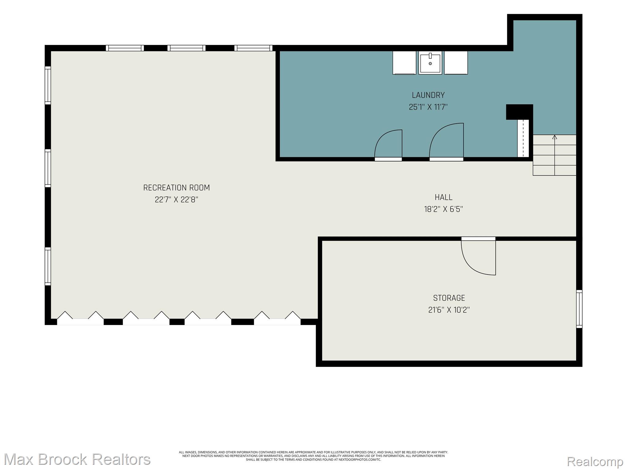 30615 Longcrest Street Southfield, MI 48076 - Photo 32 of 32 Basement Floor Plan