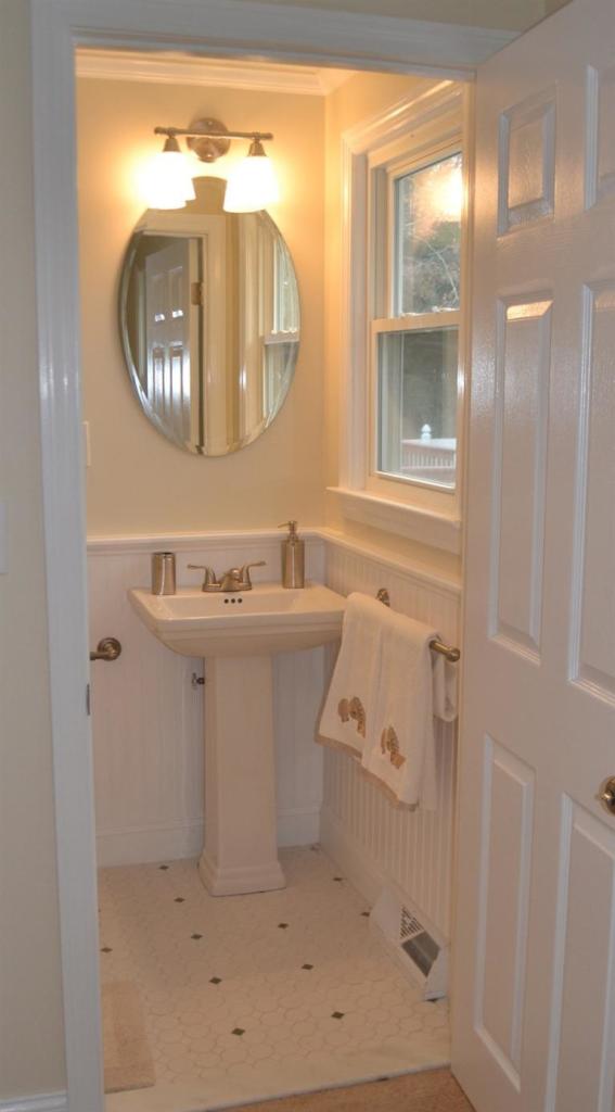 147 Straightway Hyannis, MA 02601 - Photo 25 of 31 a bathroom with a sink and a mirror