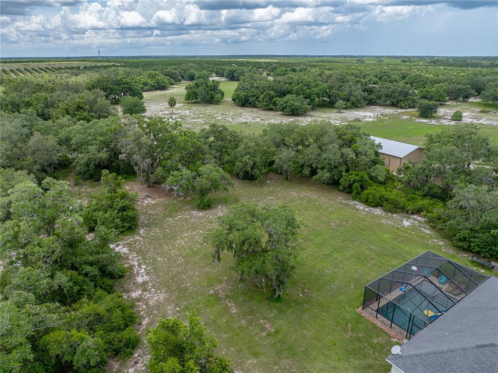 3985 Mammoth Grove Road Lake Wales, FL 33898 - Photo 87 of 97 an aerial view of a residential houses with outdoor space and trees