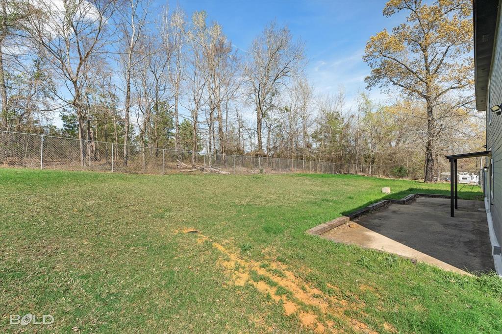 227 White Road Frierson, LA 71027 - Photo 33 of 37 Fenced in backyard with no neighbors, only woods