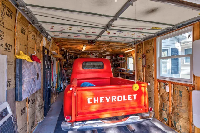 front view of a brick building