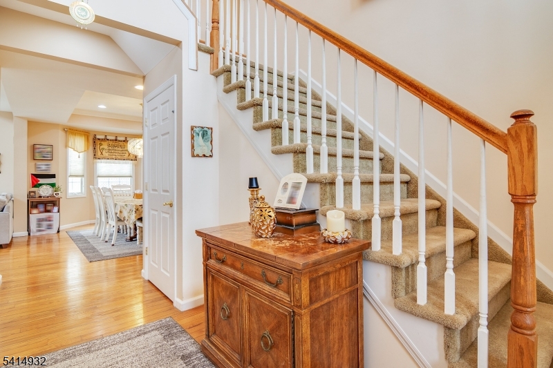 36 Harrison Street Nutley, NJ 07110 - Photo 4 of 36 a view of entryway and hall with wooden floor