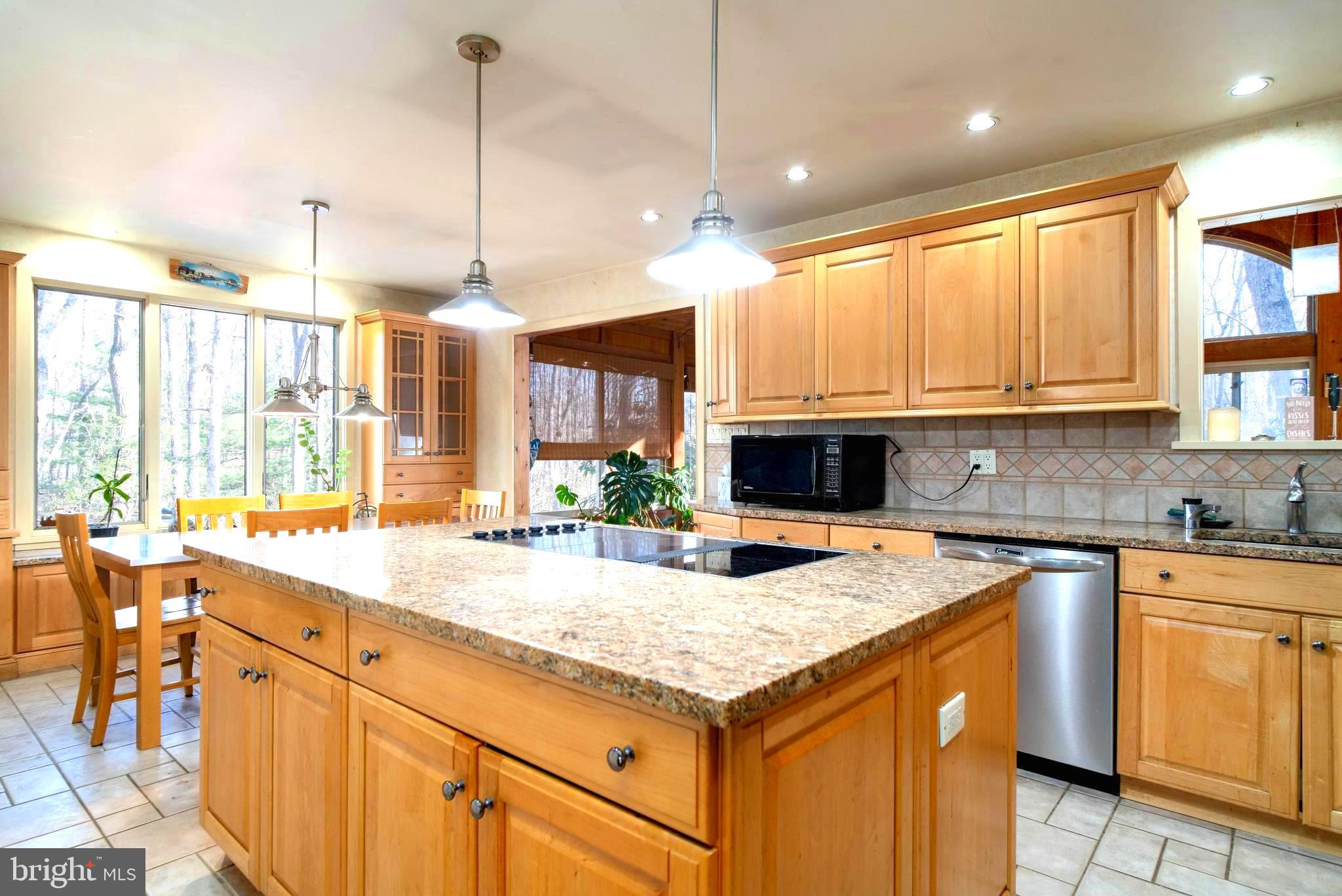38 Summit Drive Tabernacle, NJ 08088 - Photo 7 of 42 a kitchen with granite countertop a sink a counter top space appliances and cabinets