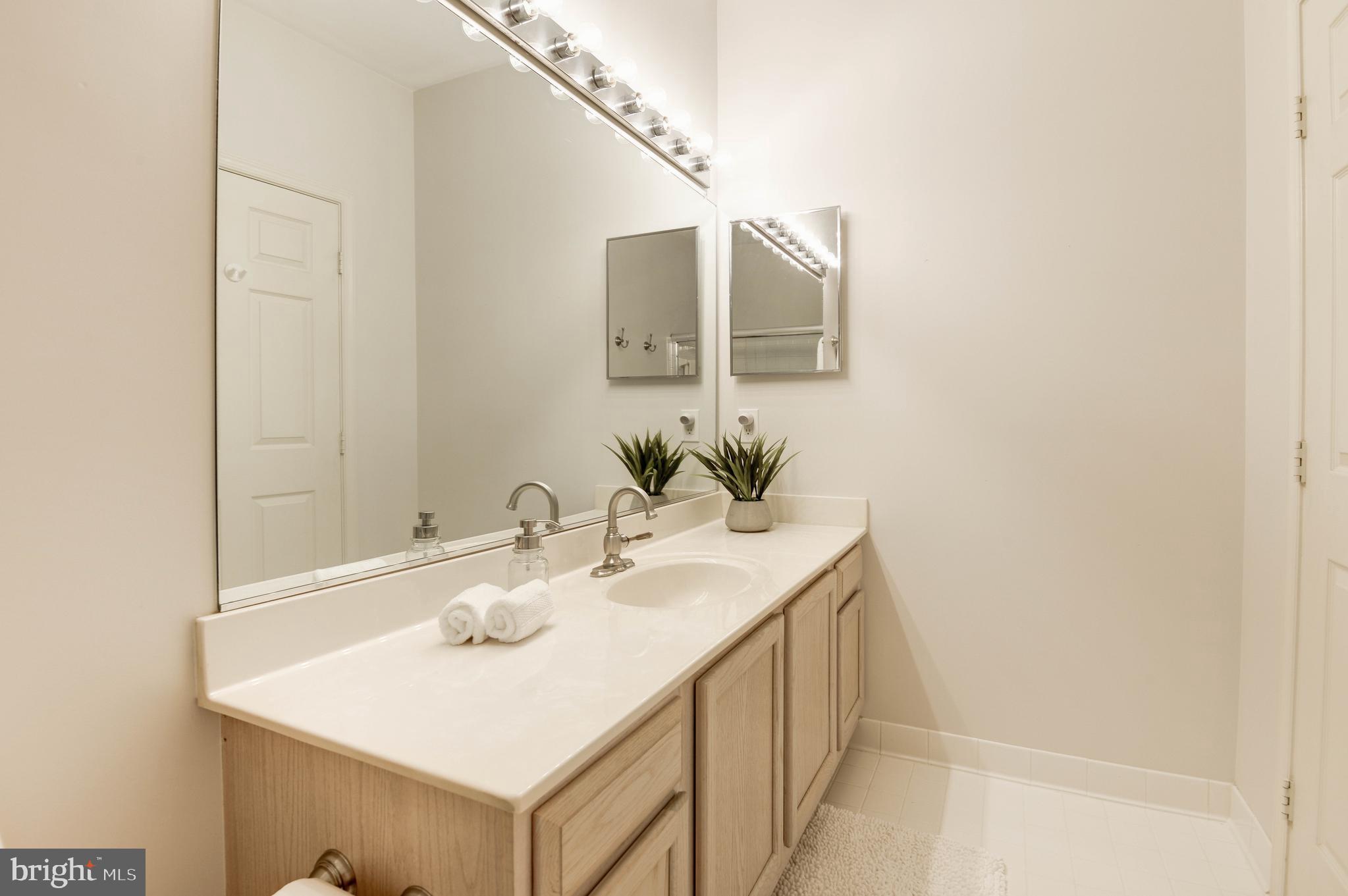 11406 Windleaf Court, Unit 14 Reston, VA 20194 - Photo 21 of 36 Master Bathroom - tons of Counter Top Space