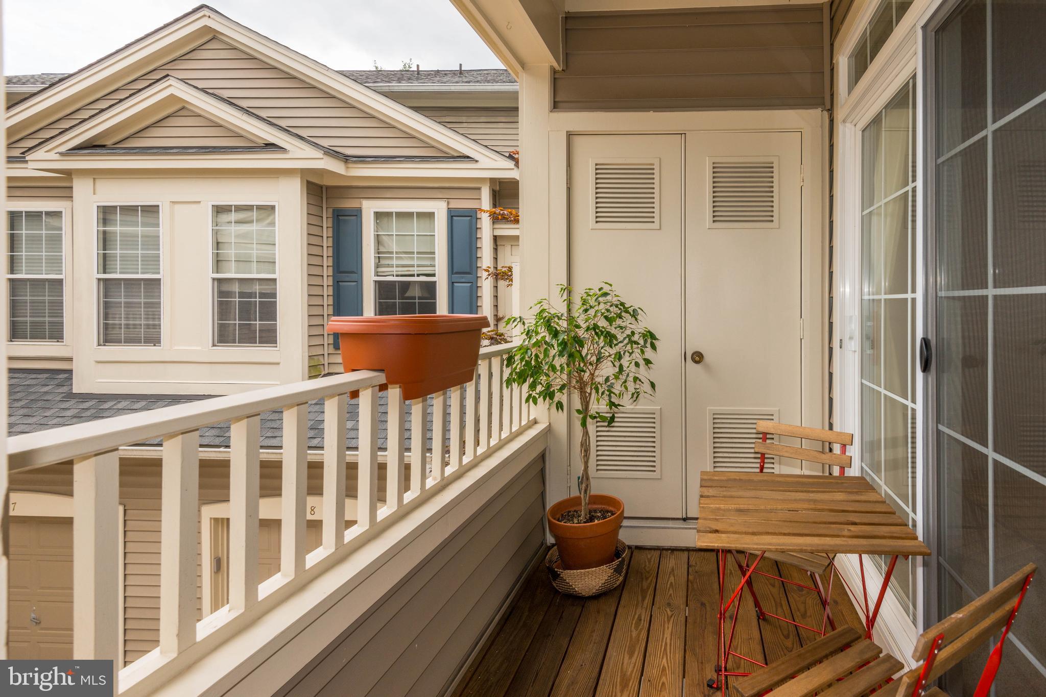 11406 Windleaf Court, Unit 14 Reston, VA 20194 - Photo 29 of 36 Private Covered Balcony