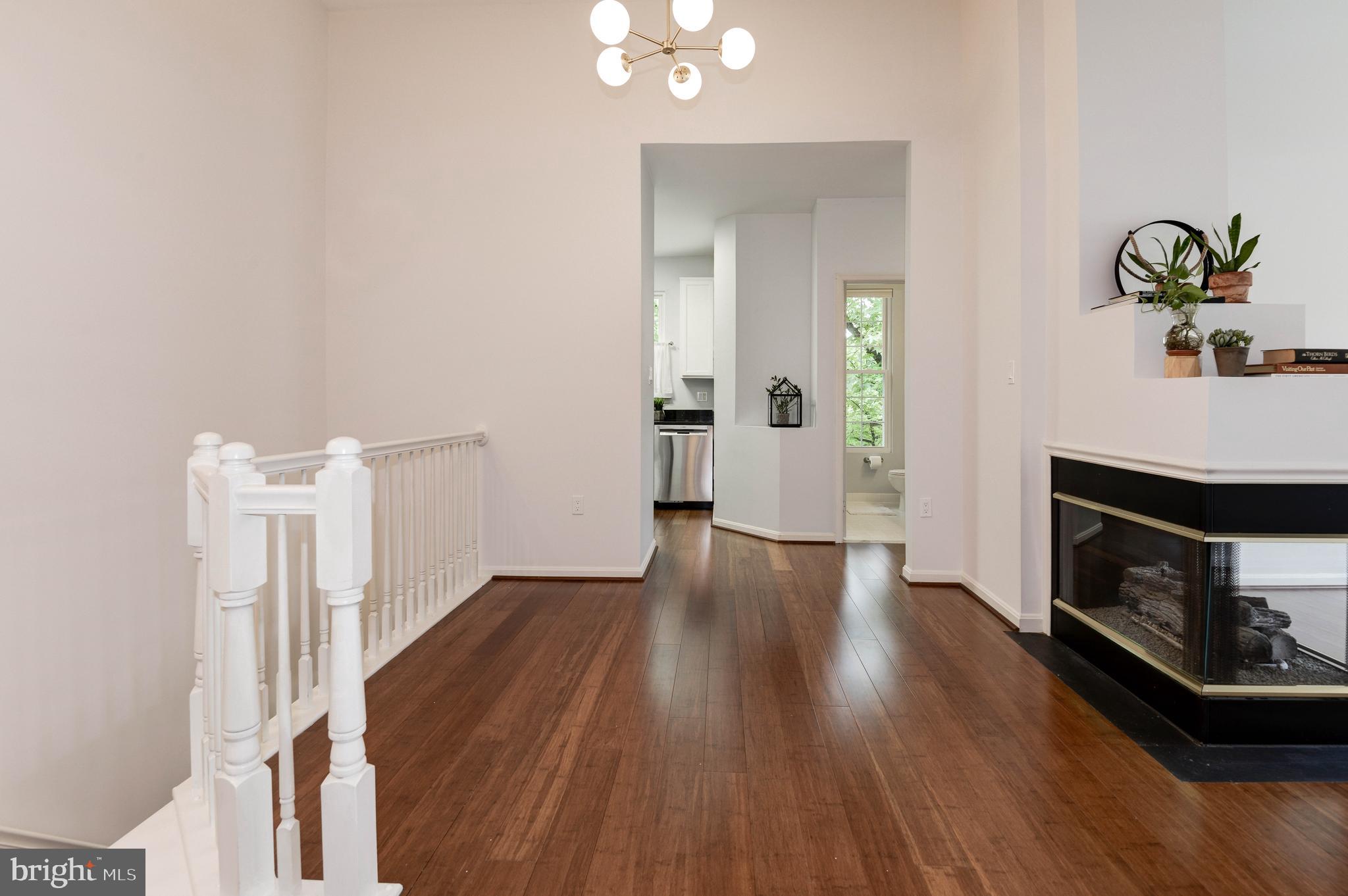 11406 Windleaf Court, Unit 14 Reston, VA 20194 - Photo 4 of 36 Dining Room with Fireplace