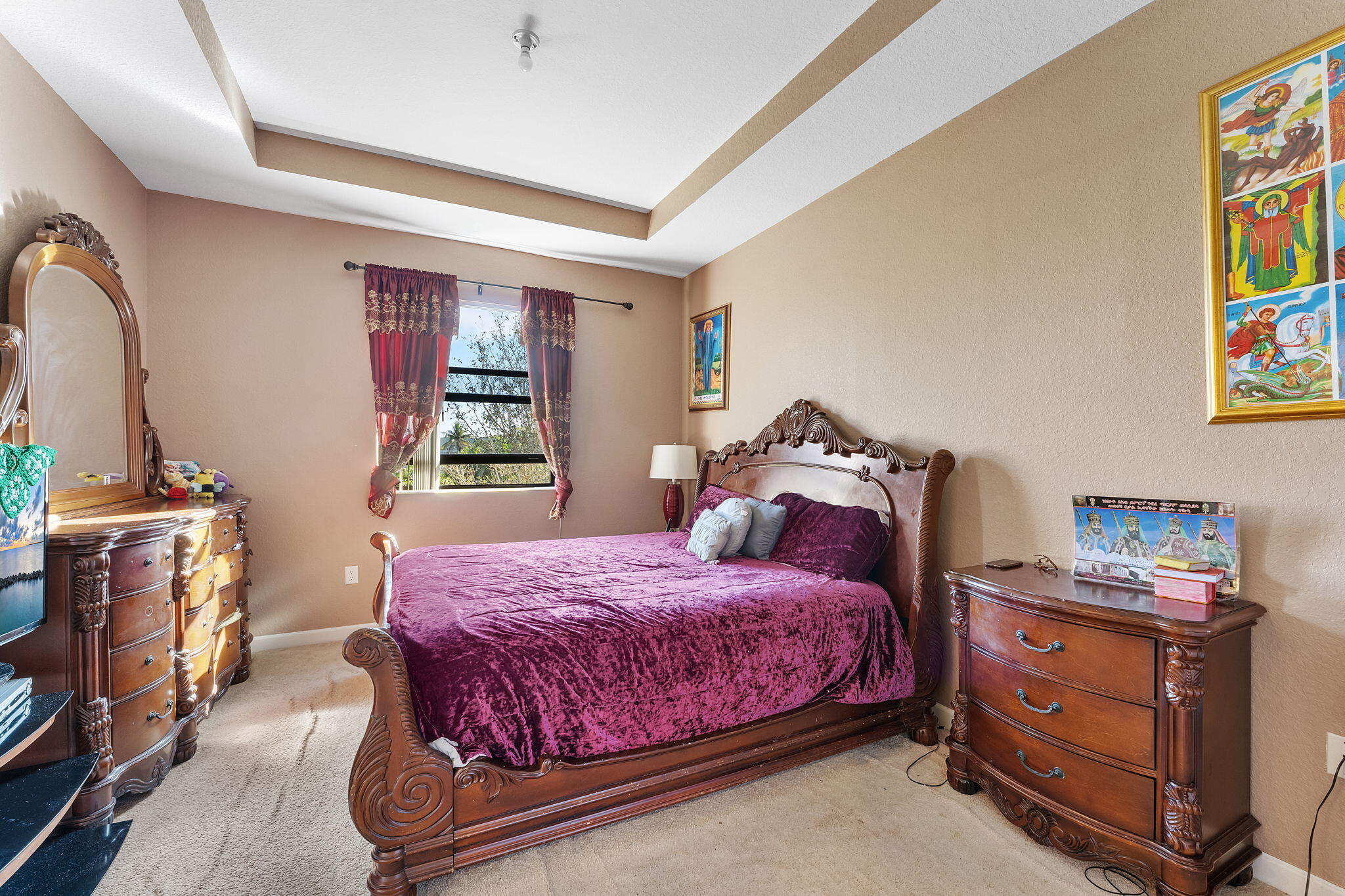 5438 Northwest 27th Street Margate, FL 33063 - Photo 27 of 50 a bedroom with a bed and a window