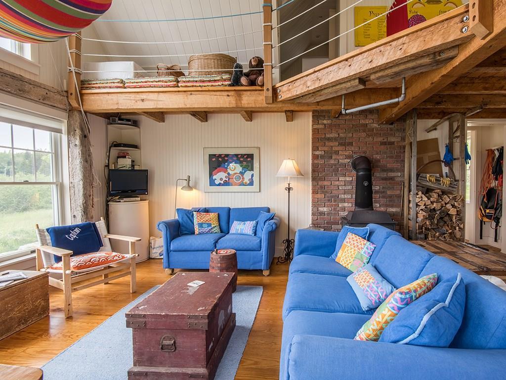 67 Rowe Road Swans Island, ME 04685 - Photo 7 of 35 Renovated and opened to the house...
