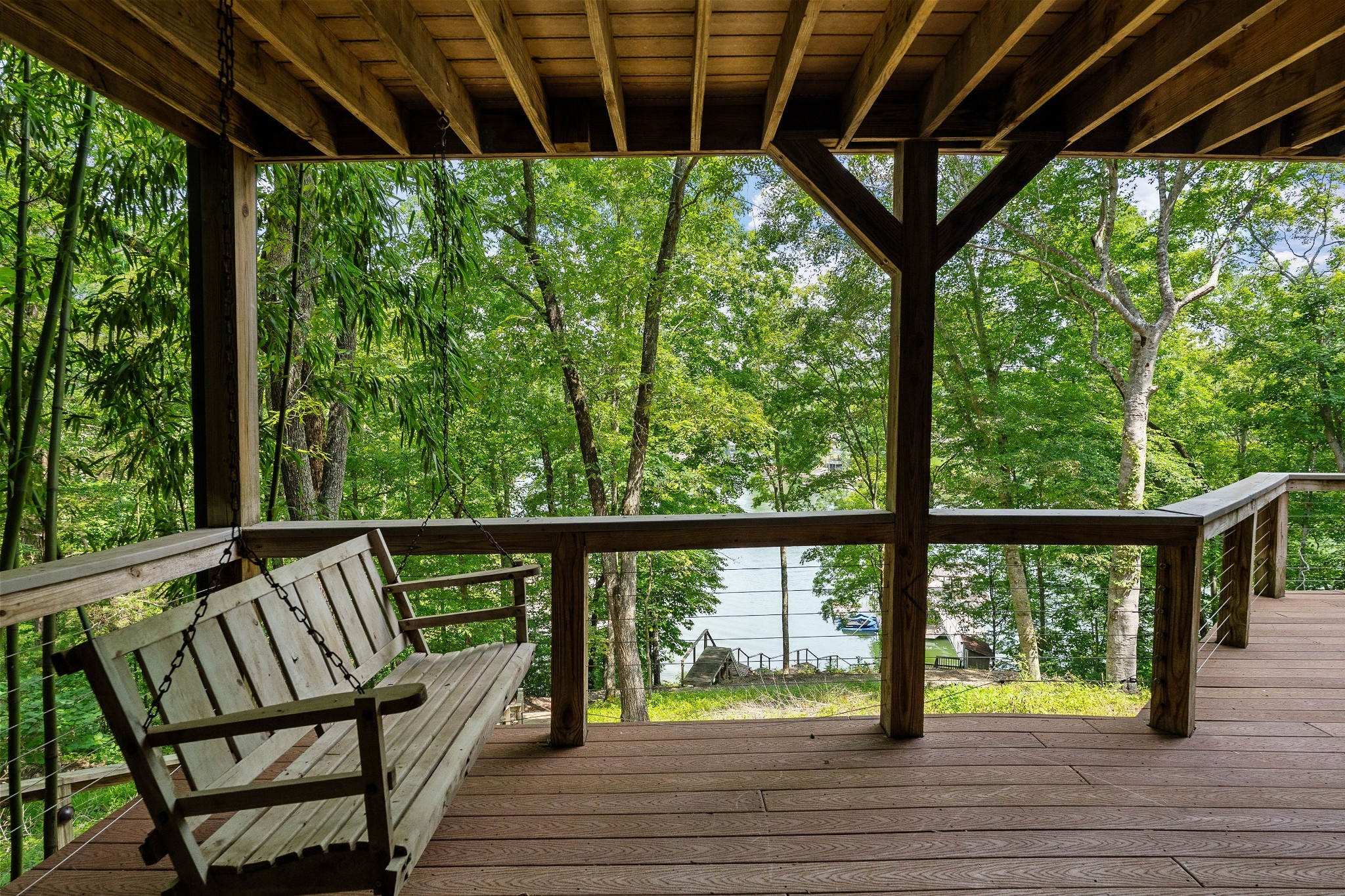 2541 Sparkman Town Road Doyle, TN 38559 - Photo 40 of 72 a view of porch with green trees in front