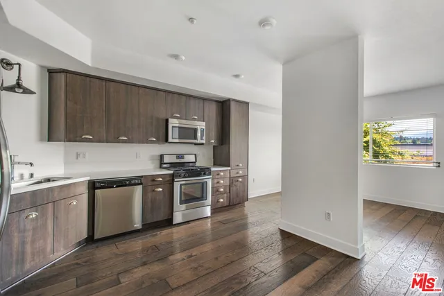 a view of a hallway with entryway