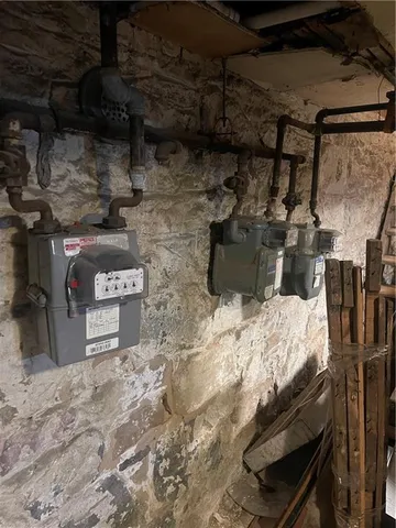 a room with gym equipment