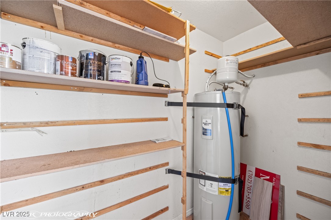 334 Colleen Court, Unit D Mesquite, NV 89027 - Photo 22 of 61 Utilities with strapped water heater