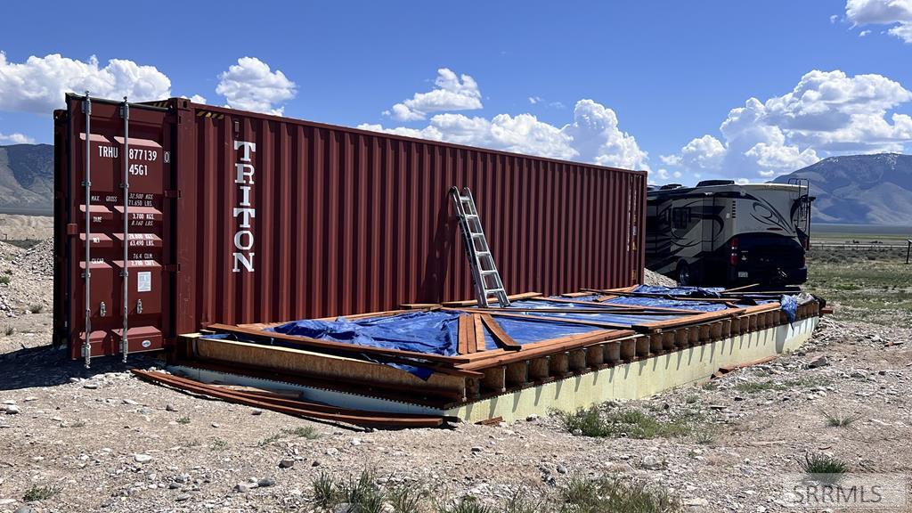 22 Sutton Lane Leadore, ID 83464 - Photo 38 of 40 40’ x 8’ steel container ready to finish