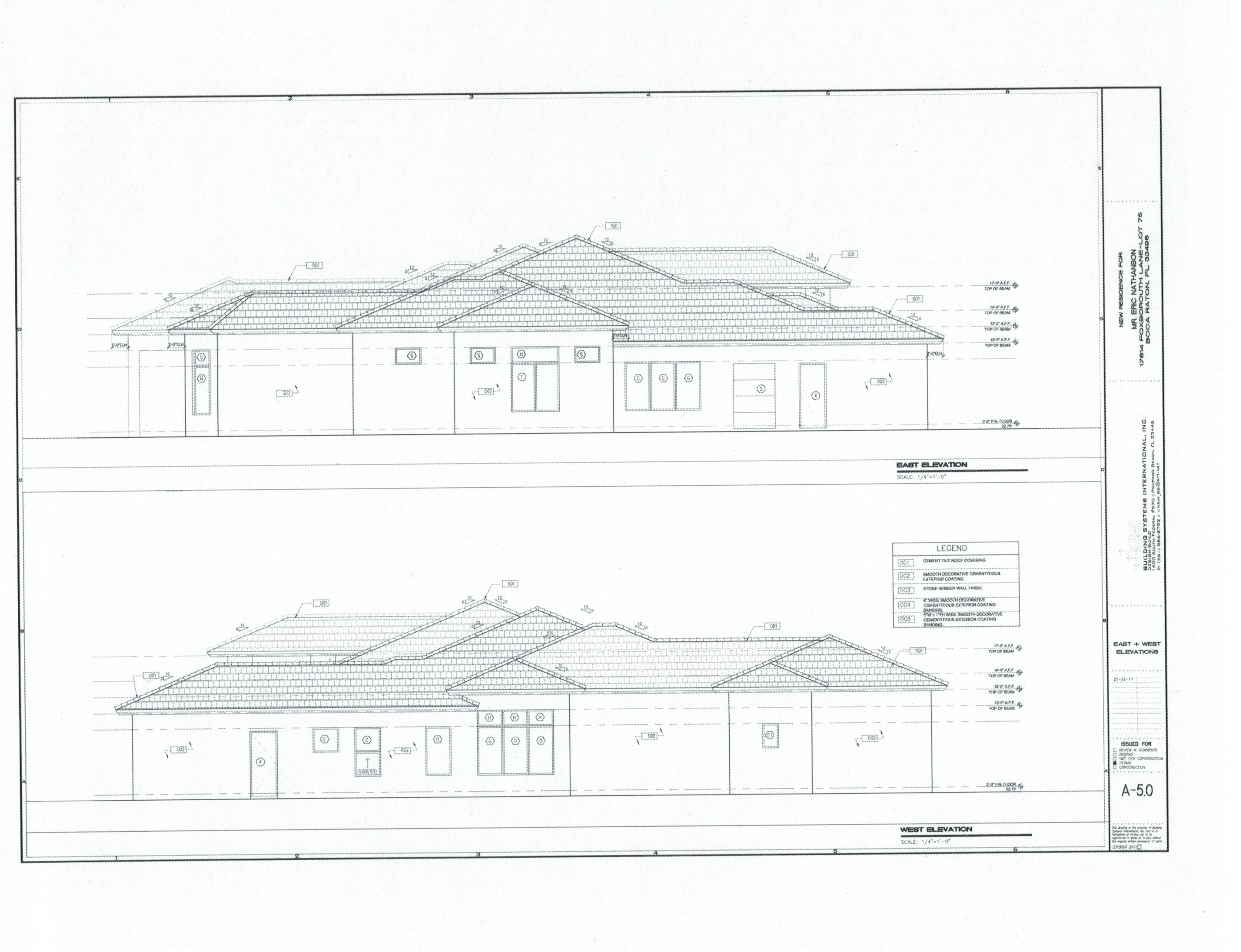 17614 Foxborough Lane Boca Raton, FL 33496 - Photo 26 of 58 17614 Foxborough East and West elevation