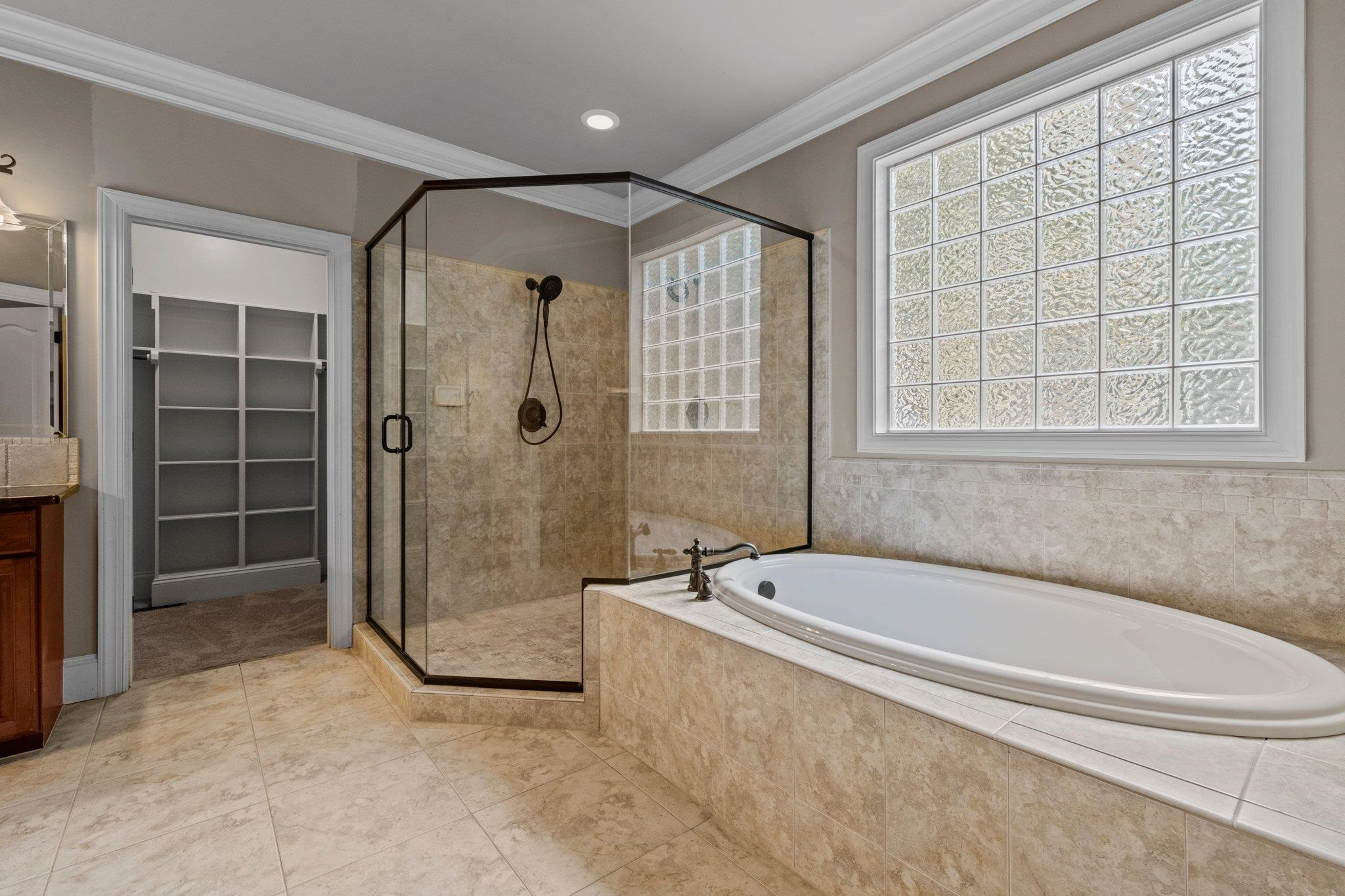 8115 Henderson Road Apex, NC 27539 - Photo 15 of 30 Jetted Tub / Double Headed Shower