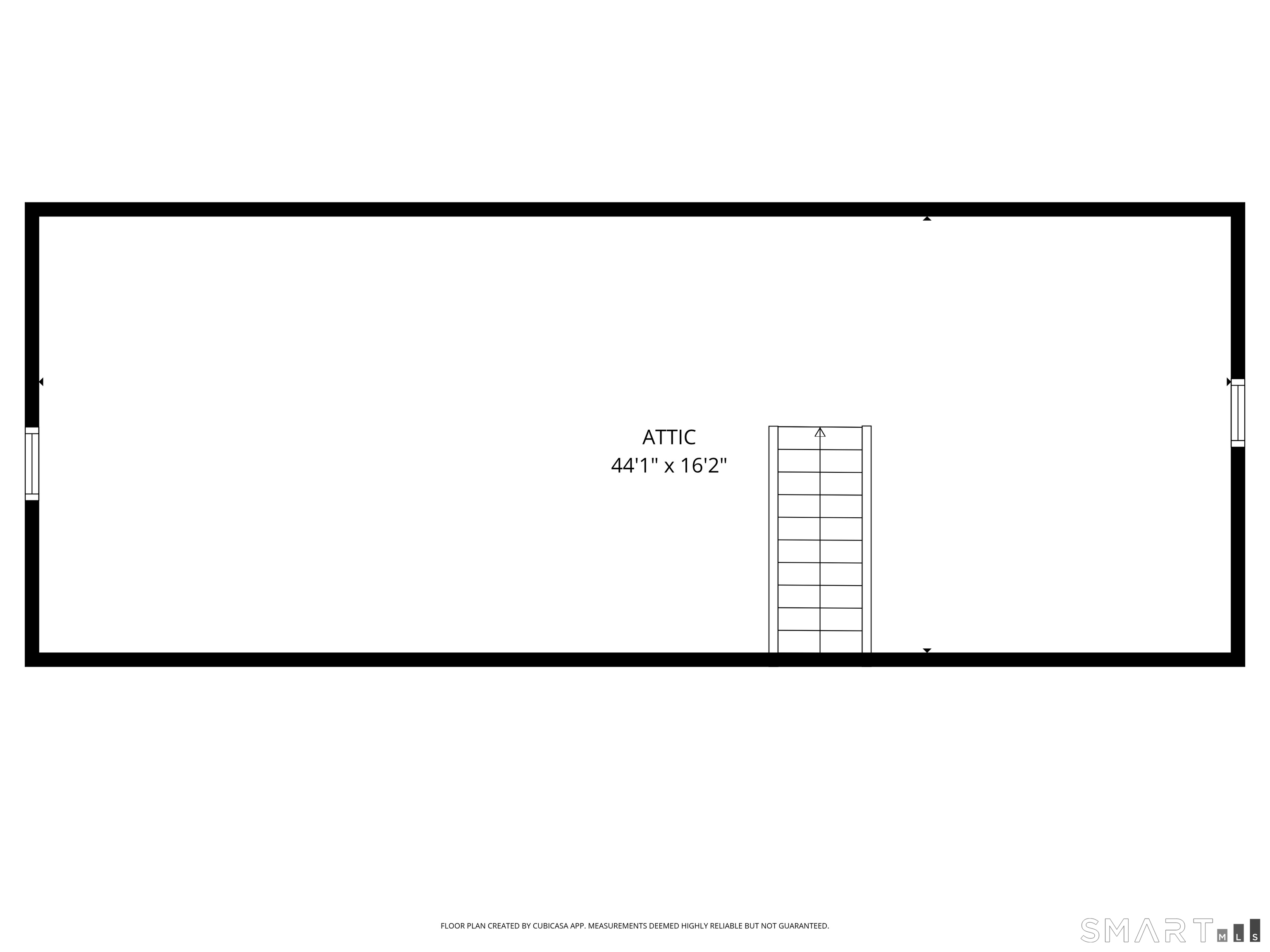 60 Berwyn Road West Hartford, CT 06117 - Photo 40 of 40 Floorplans - attic