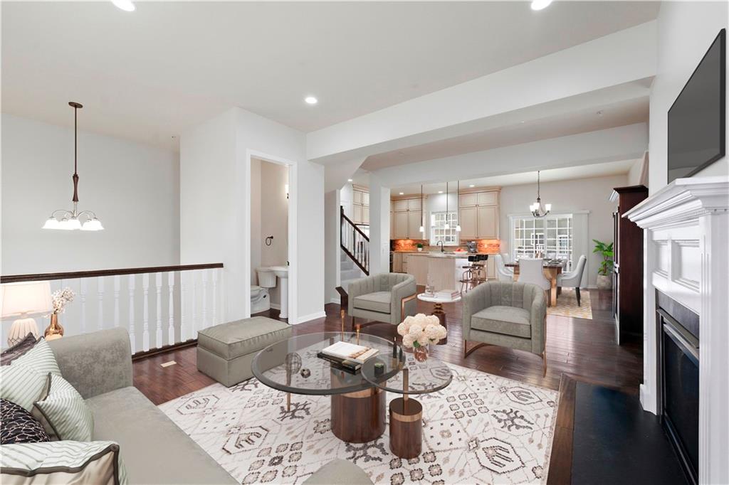 200 Venango Trail Mars, PA 16046 - Photo 18 of 49 a living room with furniture and a fireplace