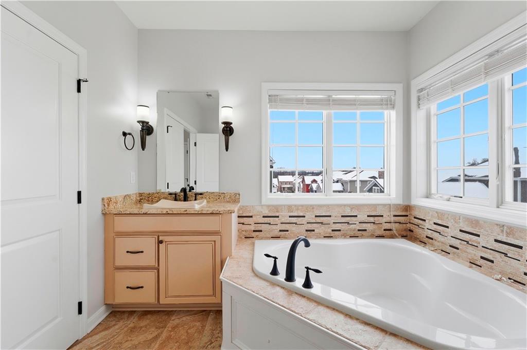 200 Venango Trail Mars, PA 16046 - Photo 27 of 49 a bathroom with a bathtub sink and mirror