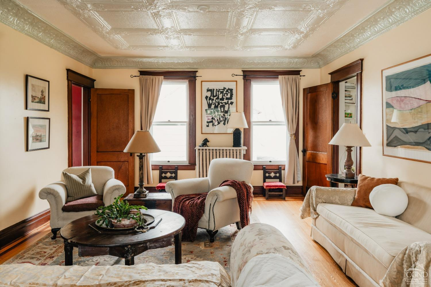 110 Stickle Road Hudson, NY 12534 - Photo 17 of 58 a living room with furniture and a large window
