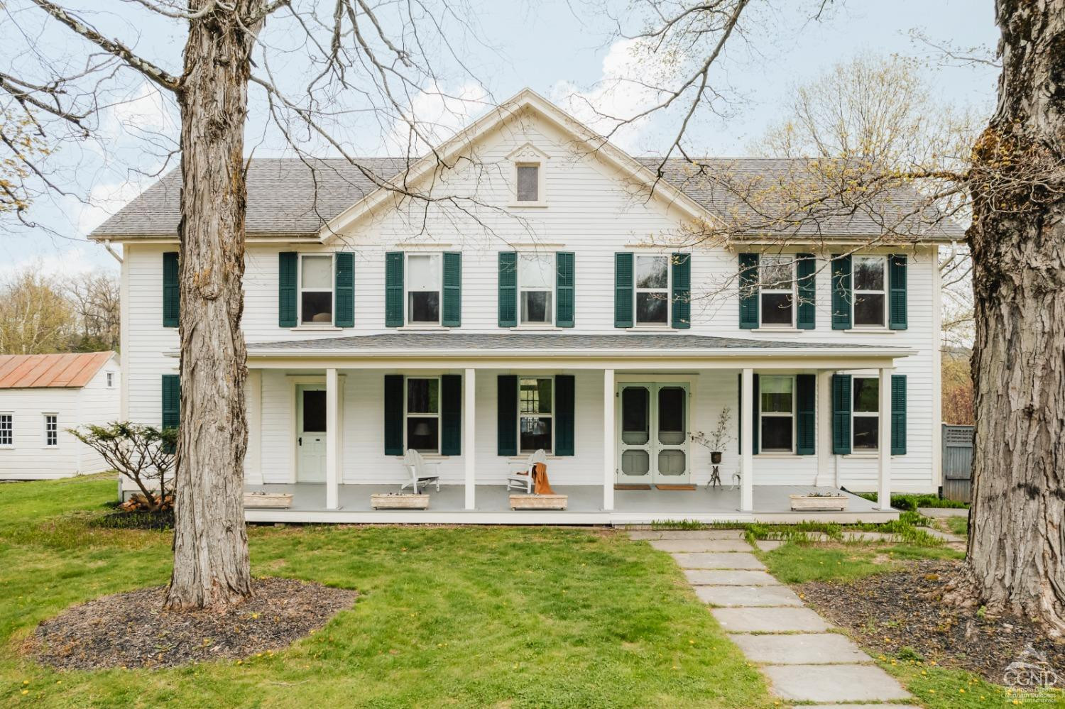 110 Stickle Road Hudson, NY 12534 - Photo 2 of 58 a front view of a house with swimming pool and porch